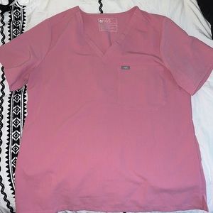 Chalk Pink XL Women’s Catarina Scrub Top